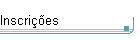 Inscrições